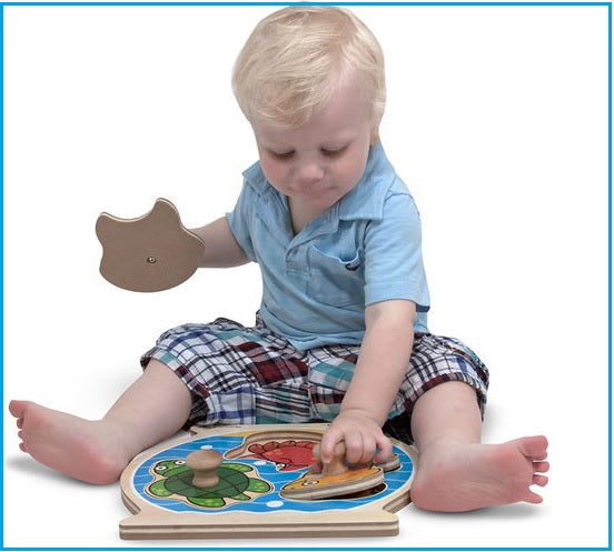 Big Knob Puzzles for Kids!