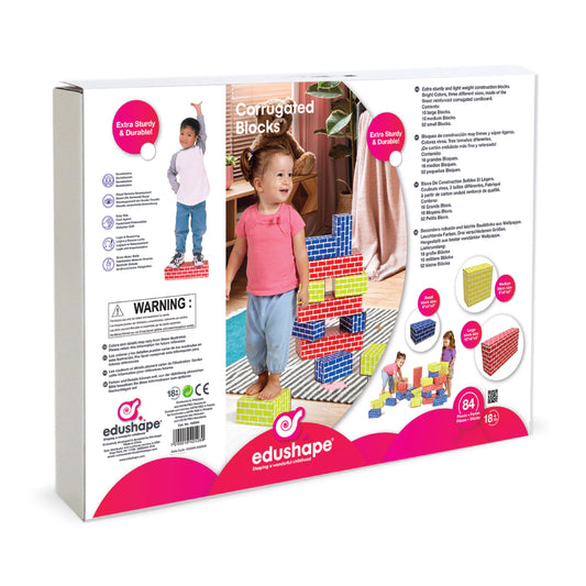 Corrugated Edu-Blocks (52 pc)