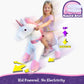 Model U Ride-On Unicorn Age 4-7 Pink