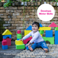 Color Edu-Blocks, 1 3/8'' (30 pc)