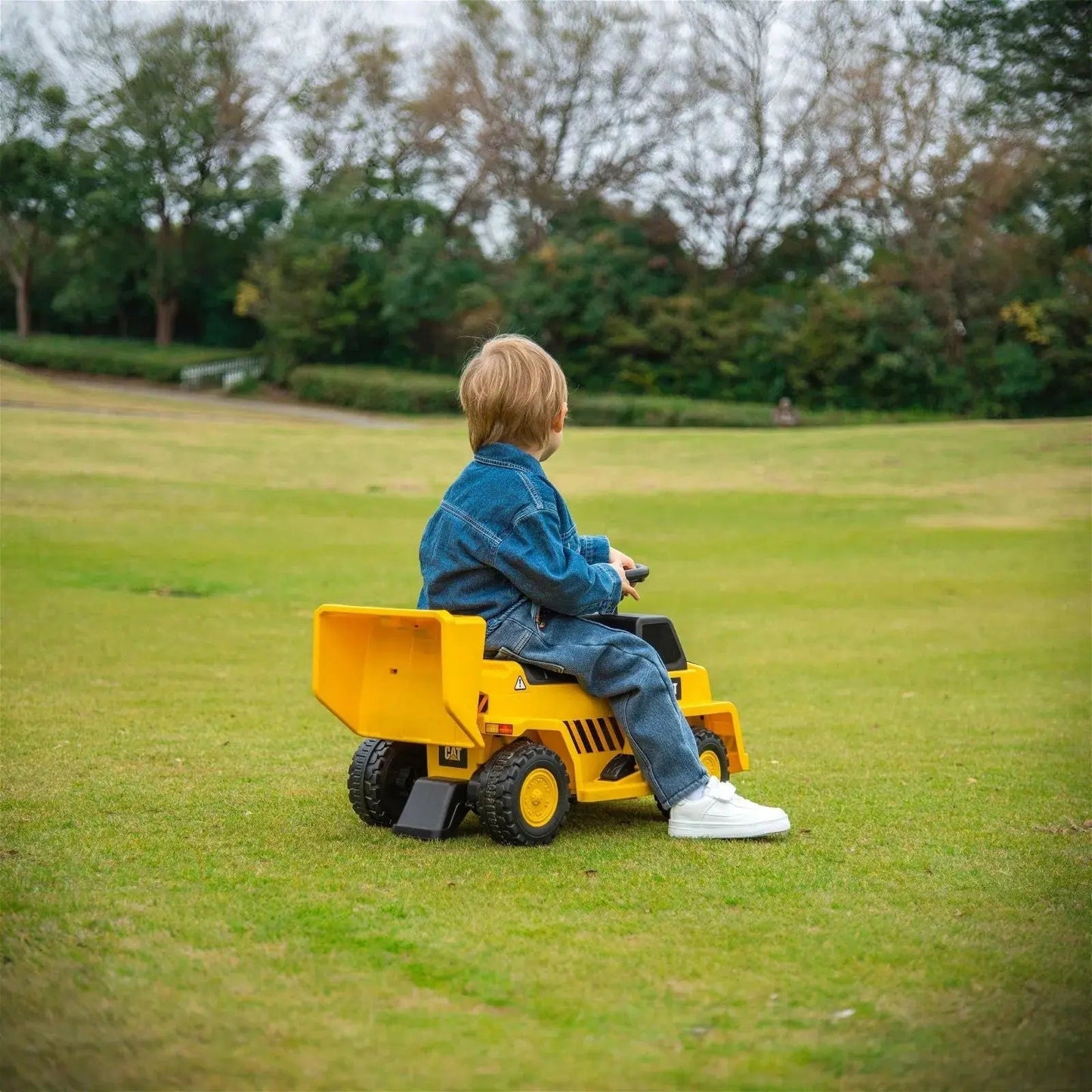 6V CAT Dump Truck Ride-On Toy