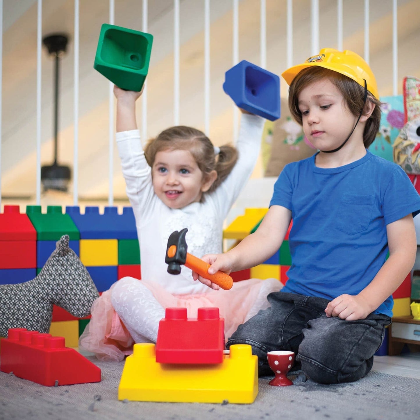 Flexi Edu-Blocks, Giant, 4 1/2'' (26 pc)