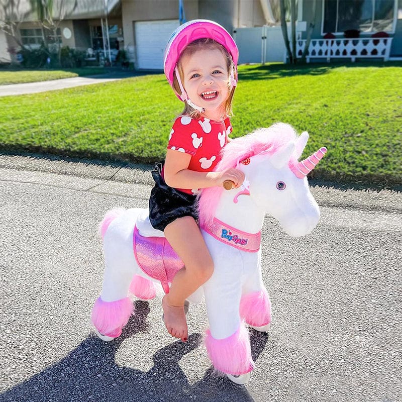 Model U Ride-On Unicorn Age 3-4 Pink